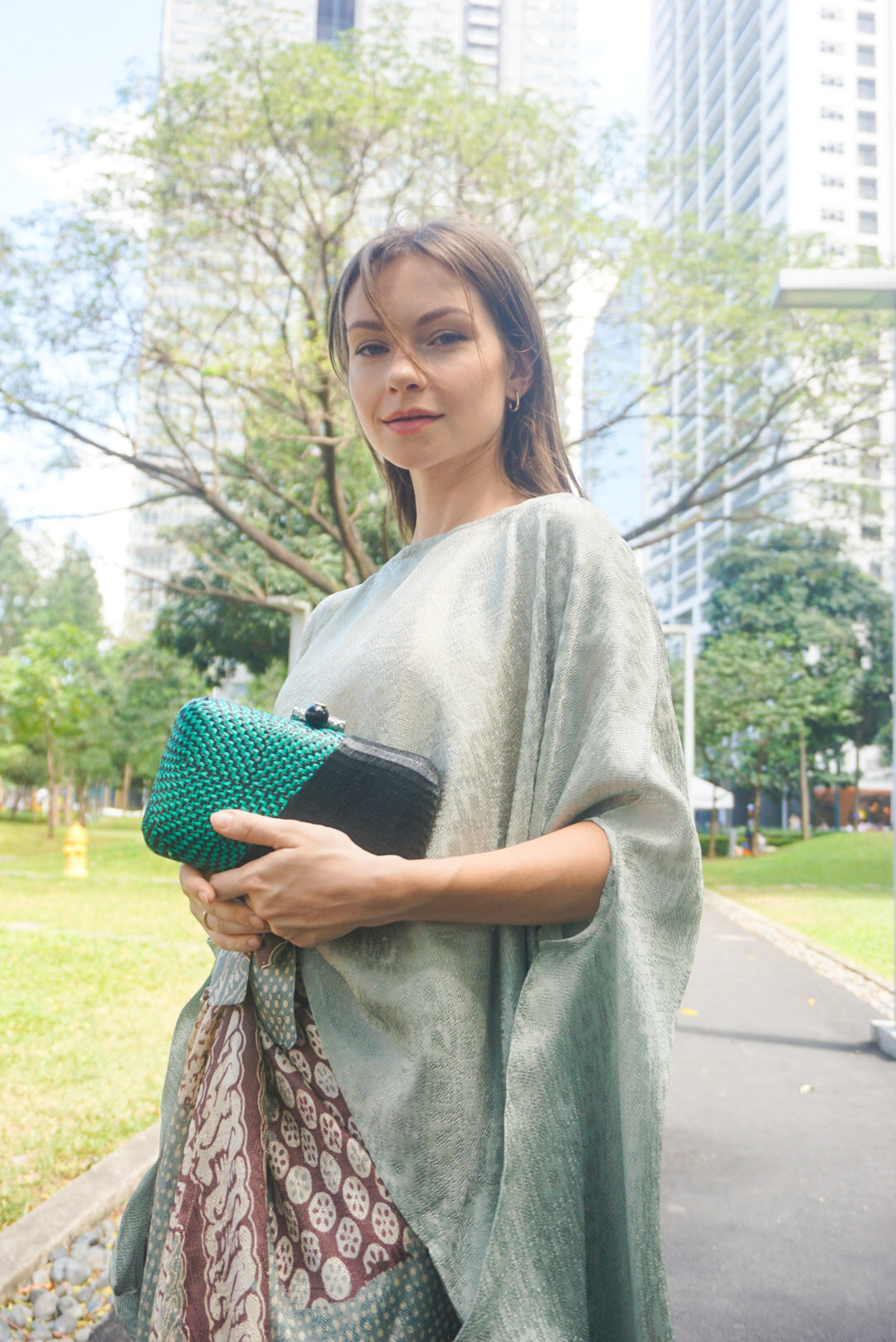 handbag malaysia, handbag, clutch, clutch raya, clutch malaysia, buntal clutch, handmade clutch